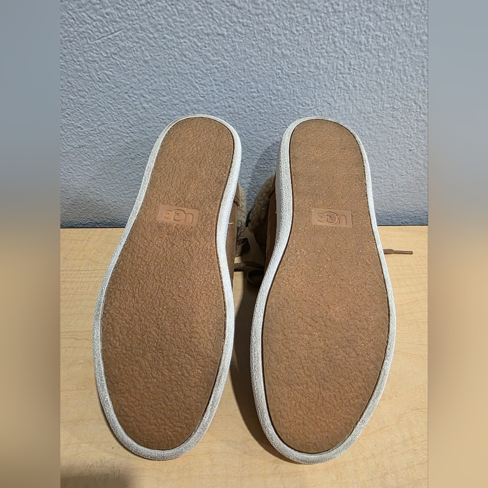 UGG Women's Brown High-Top Sneakers Size 5.5 - Picture 9 of 12